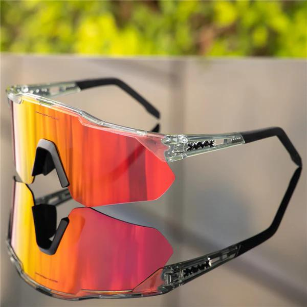 Óculos de Sol Ciclismo Polarizado KPV Special Edition + 4 Lentes