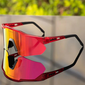 Óculos de Sol Ciclismo Polarizado KPV Special Edition + 4 Lentes
