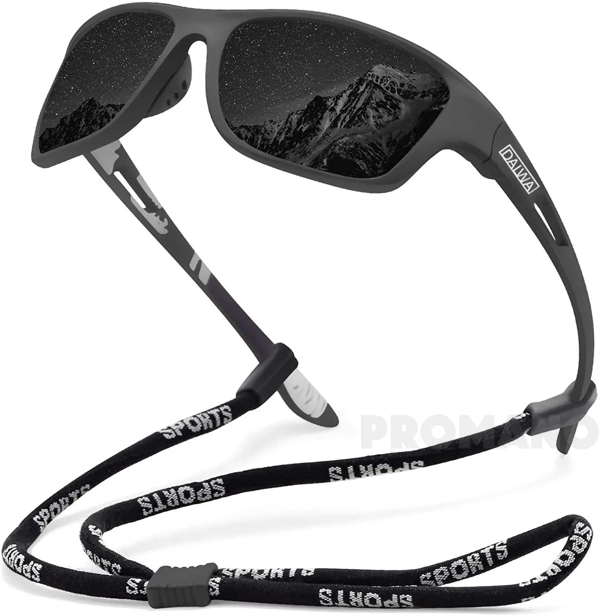 Óculos Polarizado Pesca com Corda Proteção UV400+ - Spartano Sports